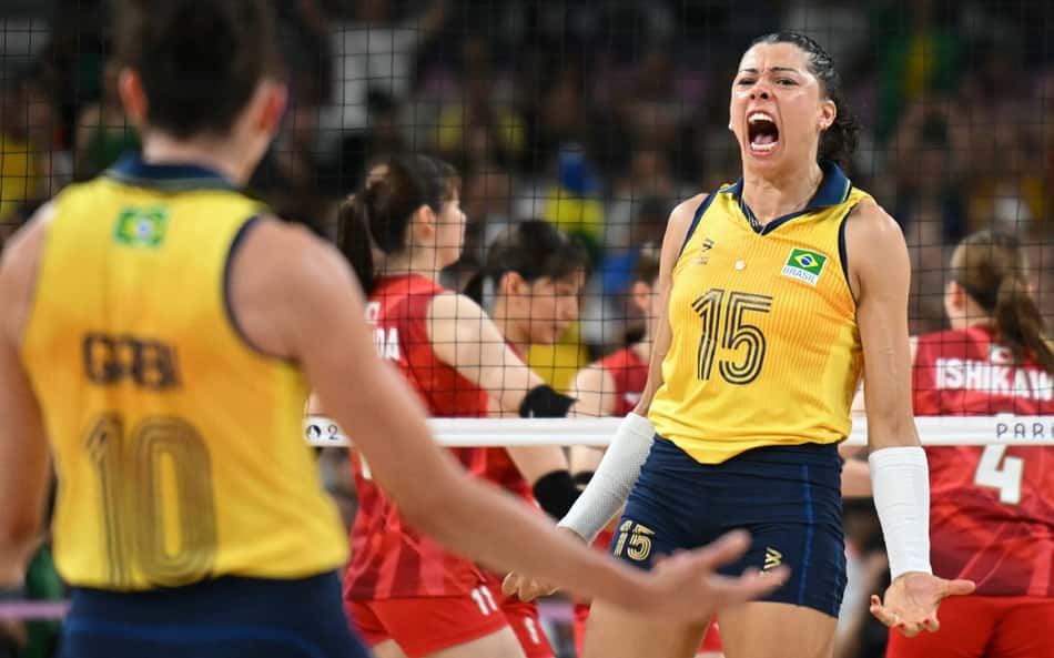 Internautas incendeiam rivalidade entre Brasil e Japão após vitória no vôlei feminino das Olimpíadas: 'Sushi? Aqui é feijoada'