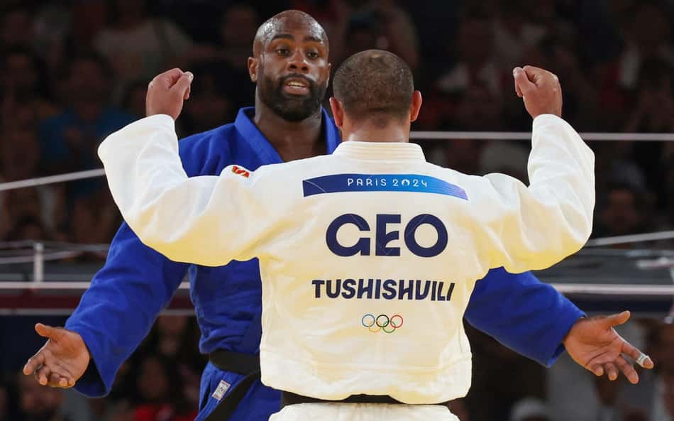 Olimpíadas: 'destemido' georgiano não aceita derrota para Teddy Riner no judô e gera confusão