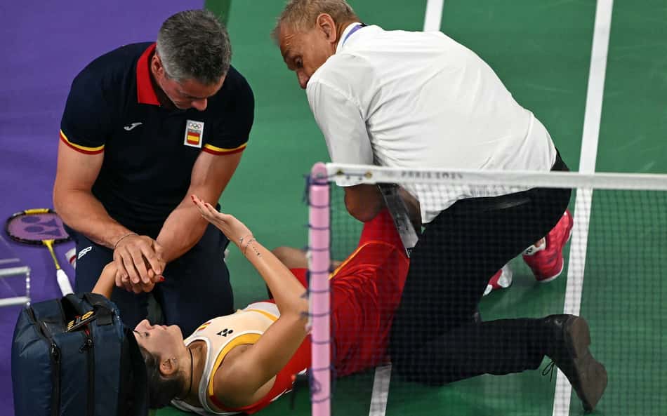 Favorita, atleta que perdeu Olimpíada de Tóquio sofre nova lesão grave em Paris e desaba em lágrimas