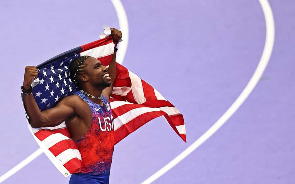 Noah Lyles diz que 'não sabe quem é' astro da NBA e reafirma frase polêmica