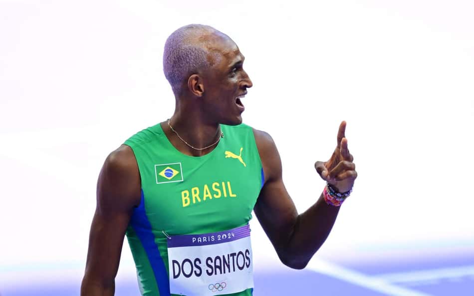 Piu no pódio! Alison dos Santos é medalha de bronze nas Olimpíadas de Paris