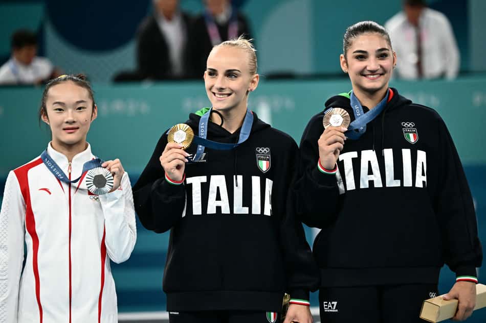 Olympics: Artistic Gymnastics – women's qualification competition, preliminary round