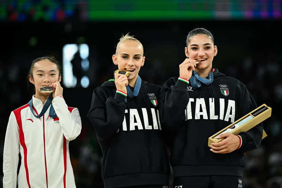 Olympics: Artistic Gymnastics – women’s qualification competition, preliminary round
