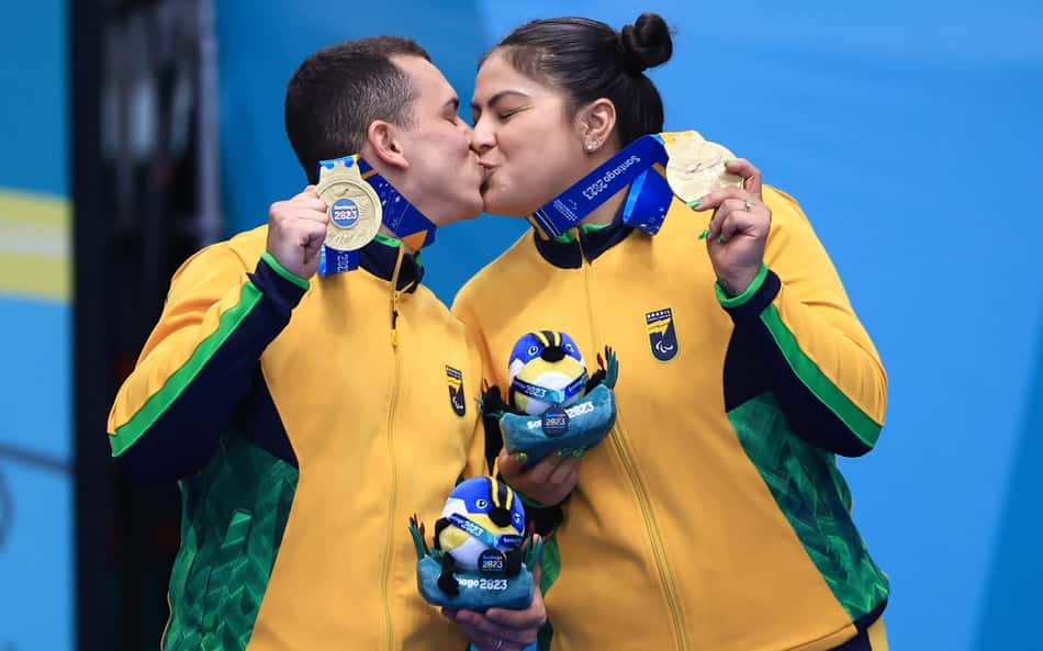 Em clima de romance, casal Edwarda e Rogério Oliveira vai em busca do pódio em Paris 2024