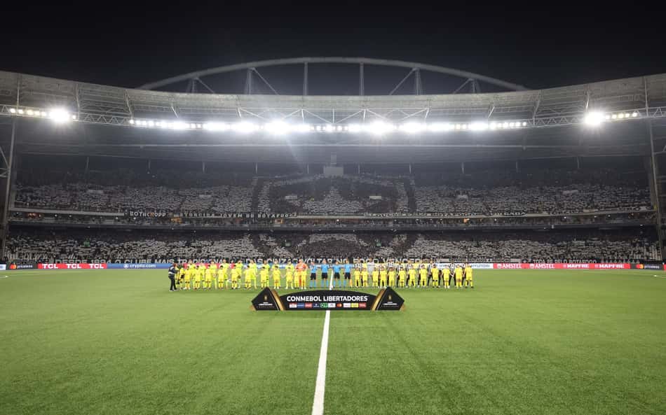 Botafogo identifica e bane do Nilton Santos torcedor flagrado fazendo gestos racistas