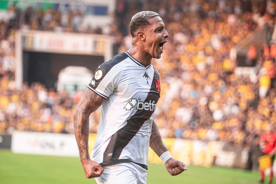 David comemora gol pelo Vasco (Foto: Leandro Amorim/Vasco)