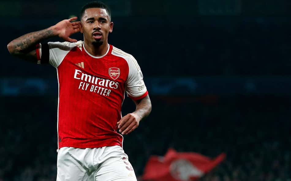 Treinador do Arsenal faz previsão sobre temporada de Gabriel Jesus: 'Está diferente'