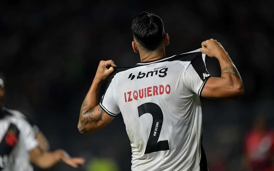 Puma Rodríguez se emociona e dedica gol pelo Vasco a Izquierdo: 'Foi para ele'