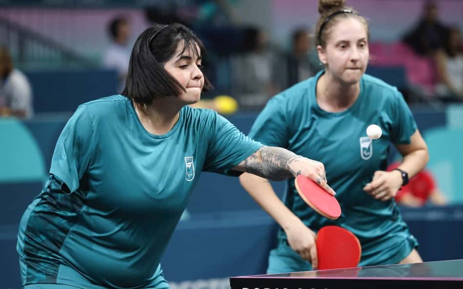 Paralimpíadas: Dupla brasileira garante mais uma medalha para o Brasil no tênis de mesa