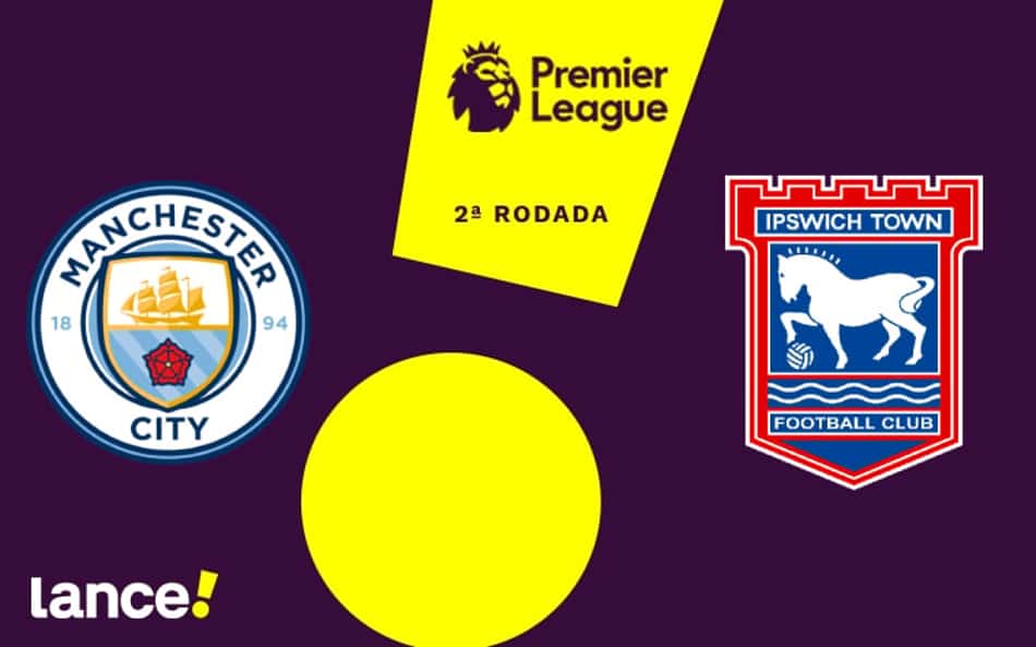 Manchester City x Ipswich Town: onde assistir, horário e prováveis escalações do jogo pela Premier League