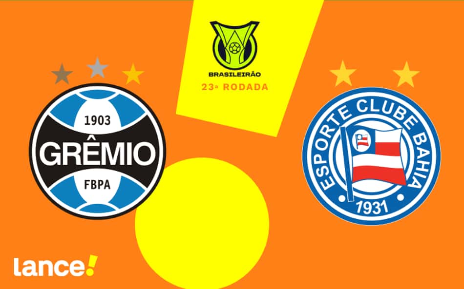 Grêmio x Bahia: onde assistir, escalações e horário do jogo do Brasileirão