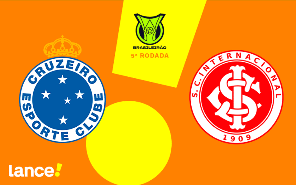 Cruzeiro x Internacional: onde assistir, horário e escalações do jogo pelo Brasileirão