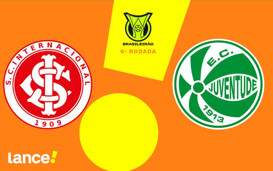 Internacional x Juventude: onde assistir, escalações e horário do jogo do Brasileirão