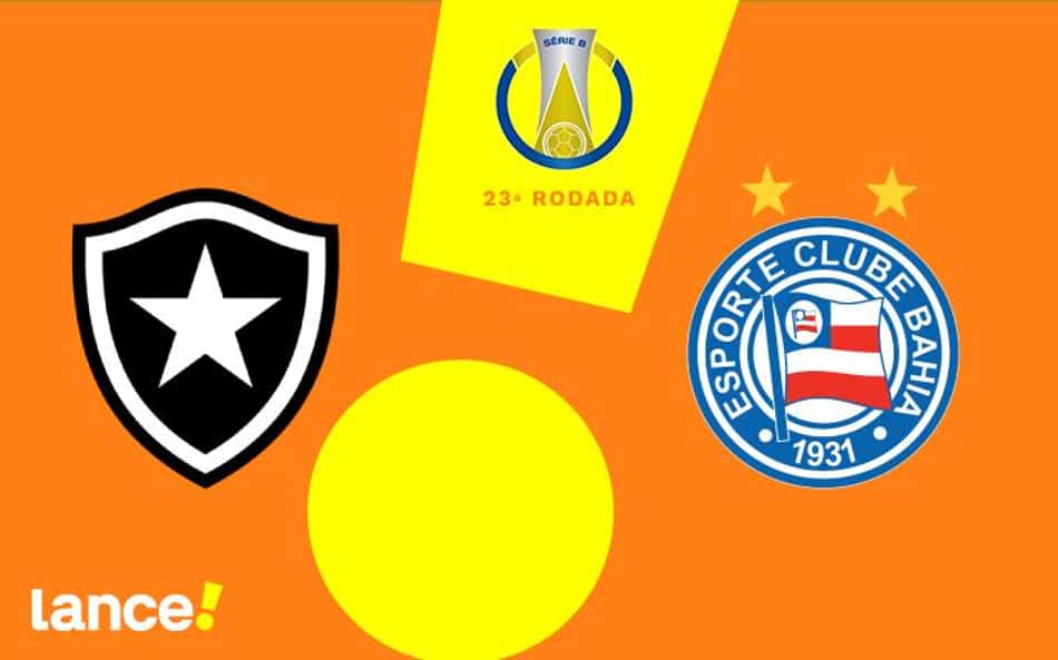 Bahia x Botafogo: onde assistir, horário e escalações do jogo do Brasileirão