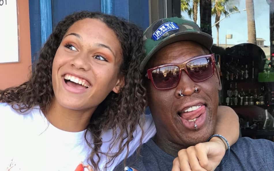 Brasil x EUA: Trinity Rodman é filha de Dennis Rodman, lenda da NBA
