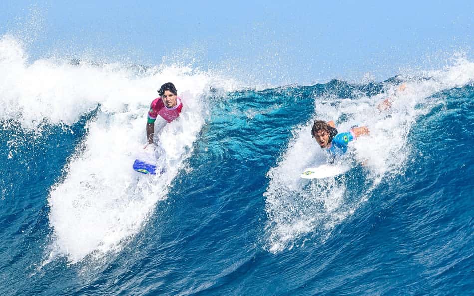 Gabriel Medina comemora classificação, mas lamenta: 'Não gosto de enfrentar brasileiro'