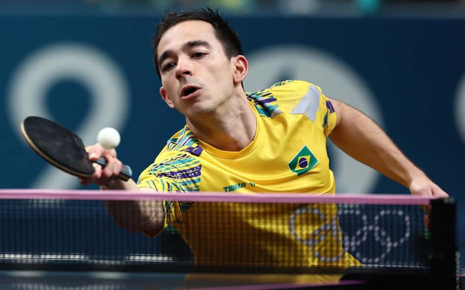 Hugo Calderano desabafa após derrota em semifinal das Olimpíadas: 'Bastante raiva'