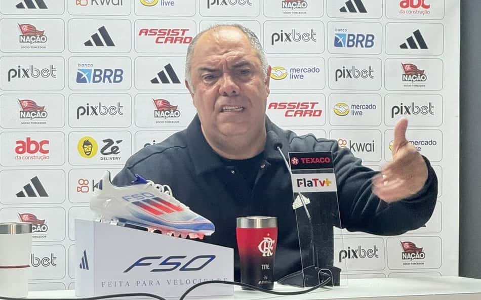Vice de futebol do Flamengo, Marcos Braz é proibido de levar governador do RJ ao vestiário