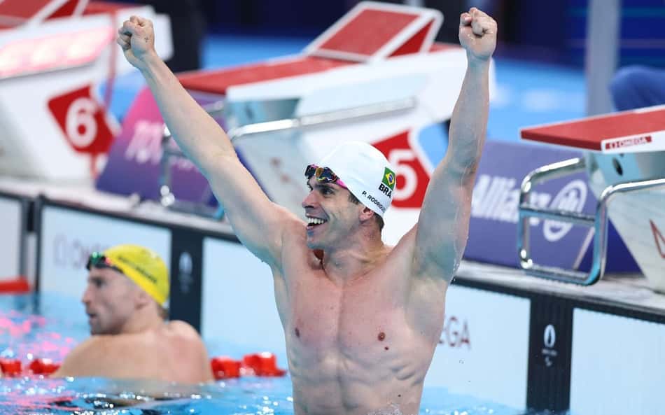 Paralimpíadas: Phelipe Rodrigues conquista a medalha de prata nos 50m livre