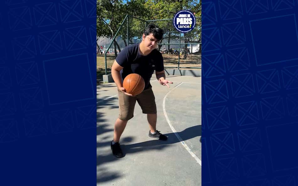 Olimpíadas nas ruas: redação do Lance! joga basquete com público; assista