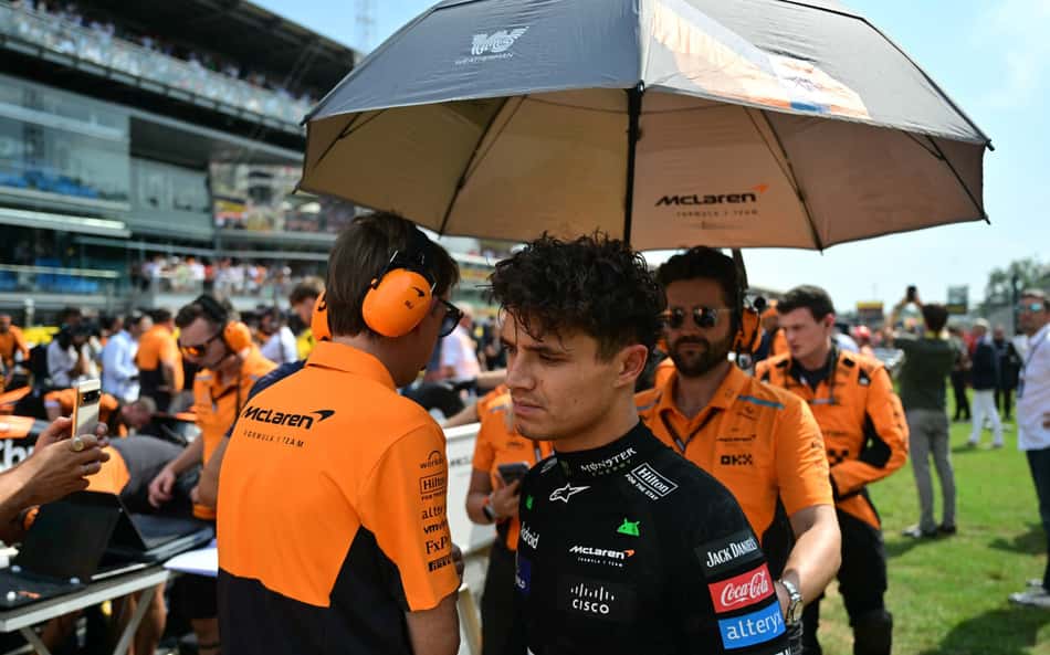 Lando Norris vê 'campeonato aberto' e ressalta força da McLaren: '12 pódios em sequência'