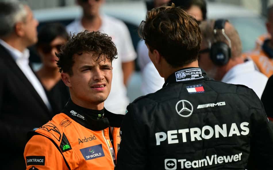 Mercedes aconselha McLaren a rever 'regra papaia': 'Lado racional tem de prevalecer'