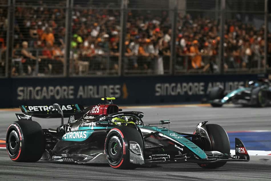 AUTO-PRIX-F1-SIN Lewis Hamilton Mercedes