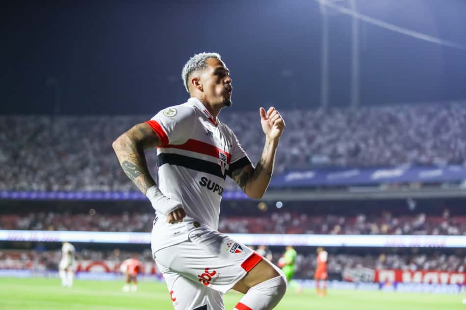 Luciano, atacante do São Paulo