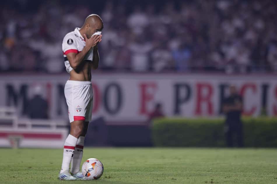 Lucas Moura, meia-atacante do São Paulo