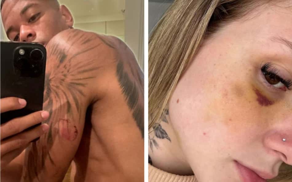 Caio Paulista expõe prints e nega acusação de agressão a ex-namorada: 'O agredido fui eu'