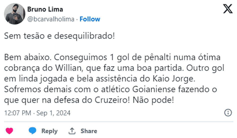 Reprodução Twitter