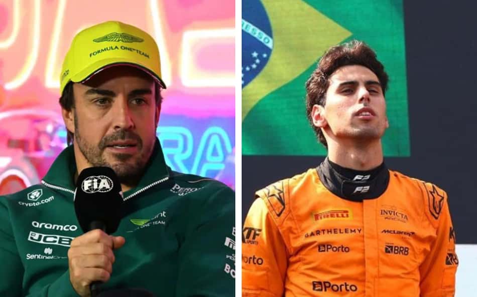 Alonso diz que Bortoleto 'é atraente' para F1 e impasse com McLaren 'pode ser resolvido'