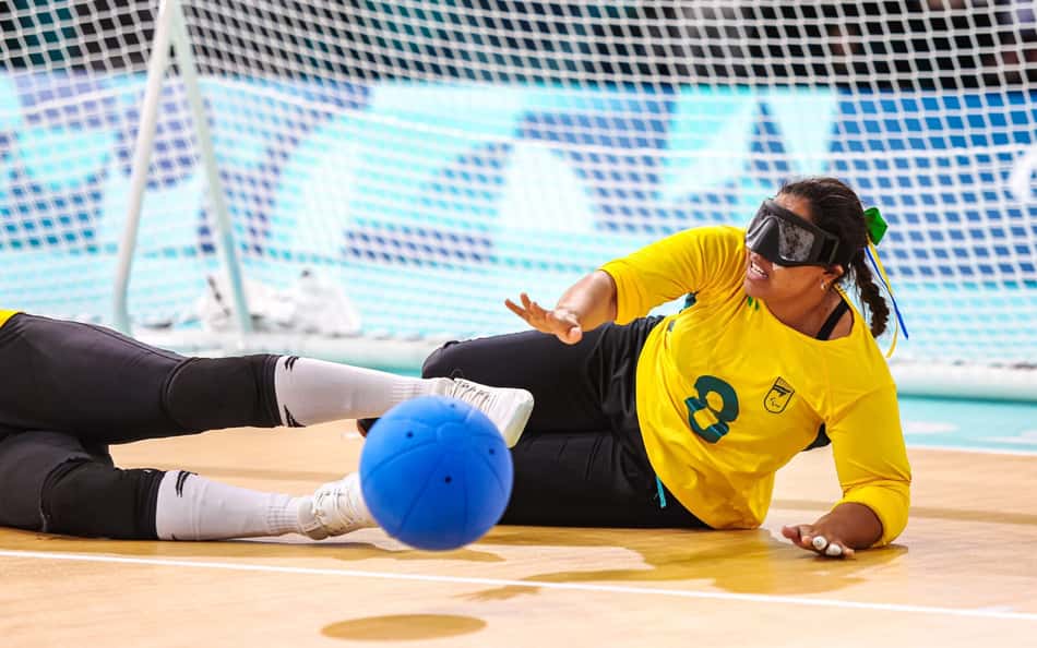 Paralimpíadas: Brasil perde para Turquia e disputará o bronze no golbol feminino