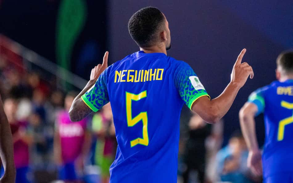 Neguinho exalta vitória do Brasil diante da Croácia na Copa do Mundo de futsal: 'Grande partida'