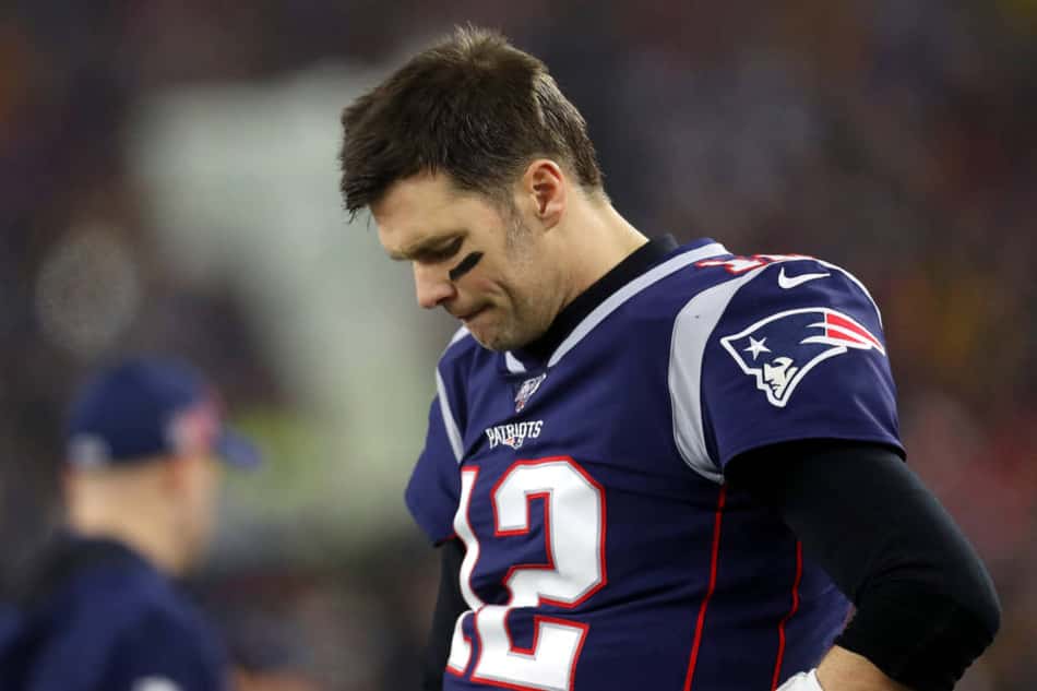 Tom Brady quando jogava pelo New England Patriots (Foto: AFP)