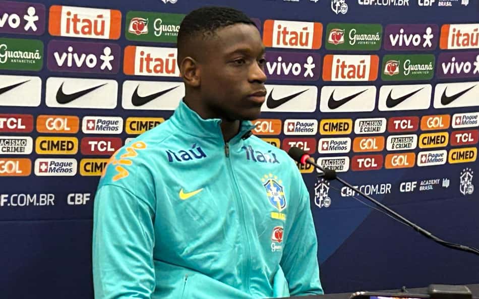 Luiz Henrique descarta pressão em defender a Seleção Brasileira: 'Para mim não vai ter'