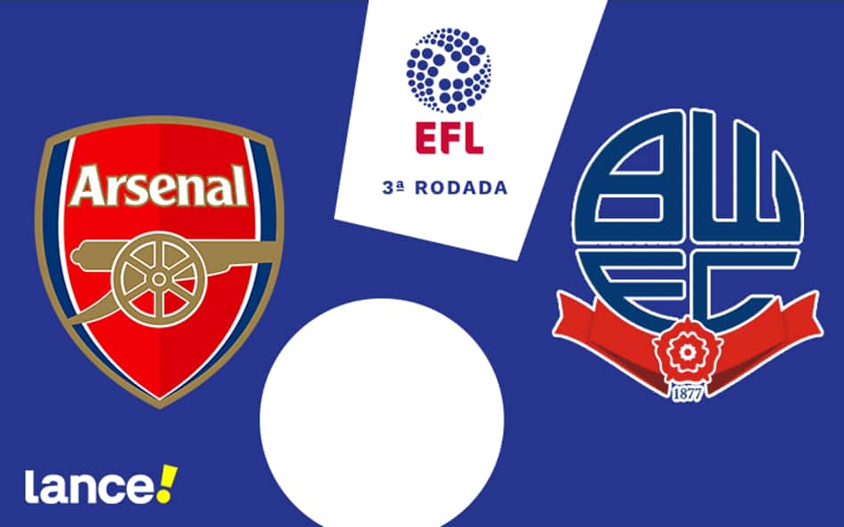 Arsenal x Bolton: onde assistir, horário e prováveis escalações do jogo pela Copa da Liga Inglesa