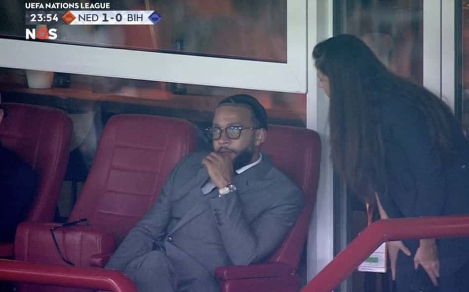 Reforço do Corinthians, Depay vai ao estádio ver a Holanda pela Liga das Nações
