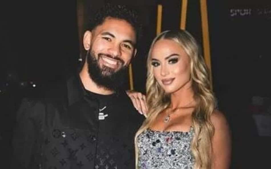 Namorada de Douglas Luiz, Alisha Lehmann protesta sobre diferença salarial: 'Ele ganha 100 mil vezes mais'