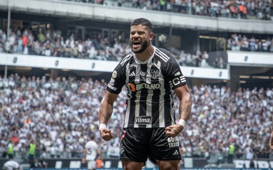 Com Hulk no comando de ataque, Milito escala Atlético-MG para encarar o Fluminense