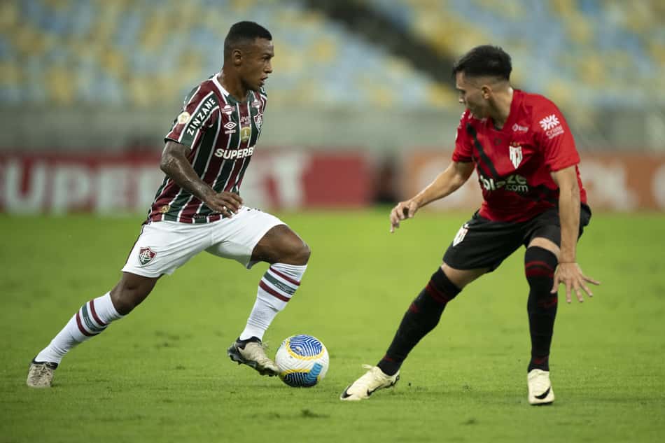Fluminense e Atlético-GO jogam hoje pelo Campeonato Brasileiro (Foto: Jorge Rodrigues/AGIF)