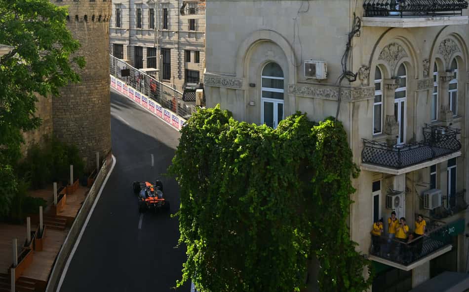 Norris vê McLaren 'longe do ideal' no Azerbaijão: 'Situação difícil'
