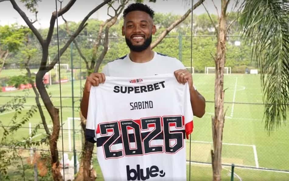 São Paulo renova com Sabino até dezembro de 2026