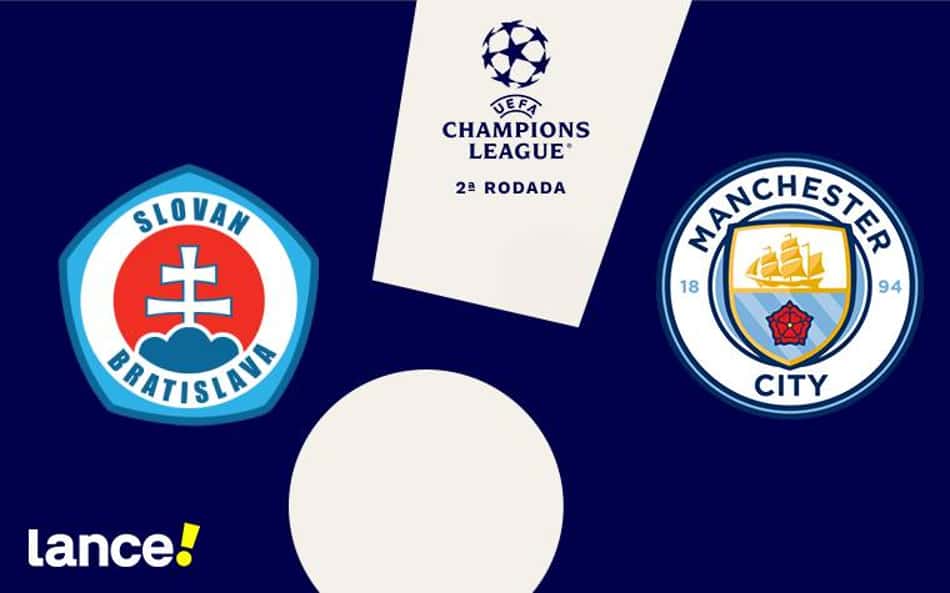 Slovan x Man City: onde assistir, horário e escalações do jogo pela Champions League