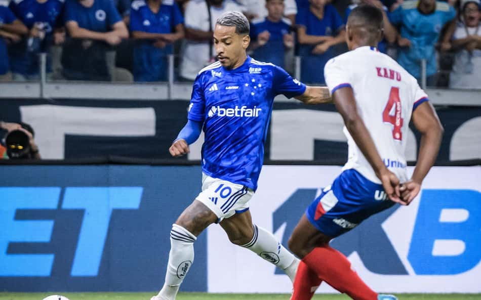 Matheus Pereira, do Cruzeiro, lidera assistências no Brasileirão