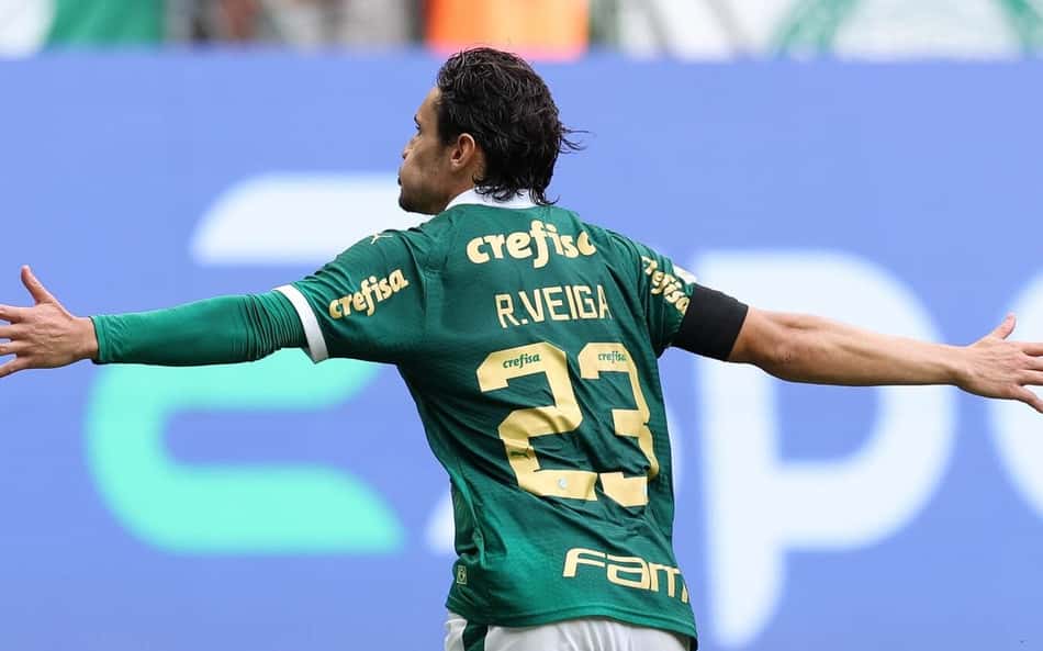 Após centésimo gol, Veiga diz que ainda não sabe seu tamanho no Palmeiras