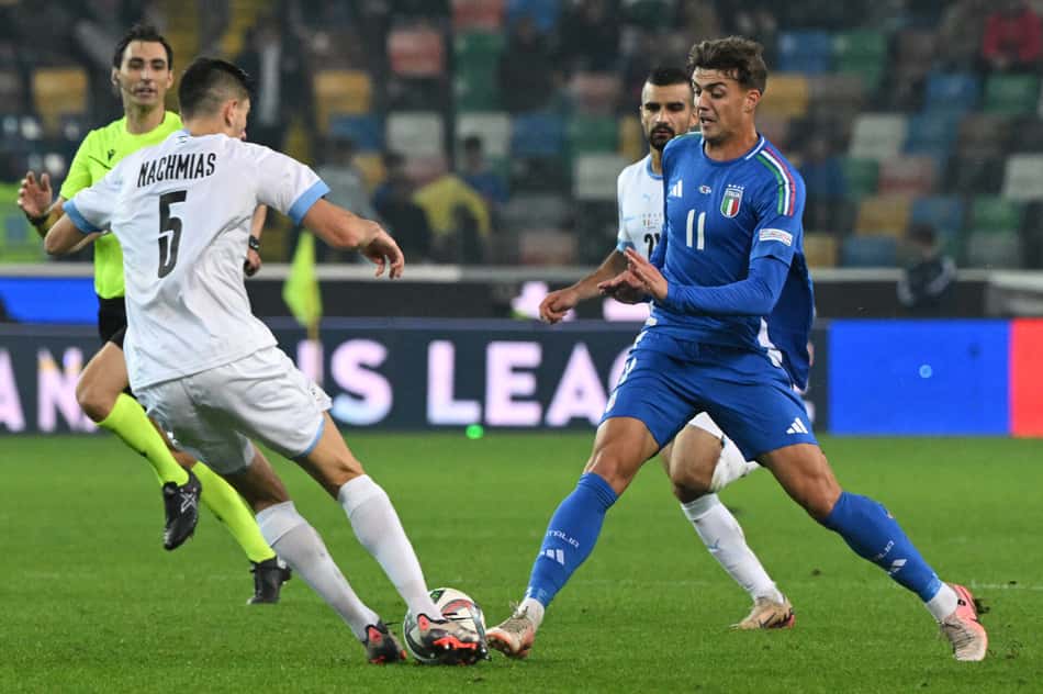 Football: UEFA Nations League – League A day 4: Group 2 Italy v Israel