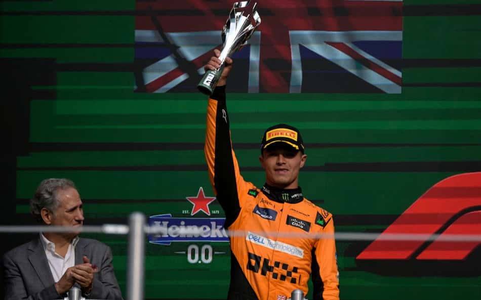 McLaren diz que batalha de Norris com Verstappen 'custou vitória' no México