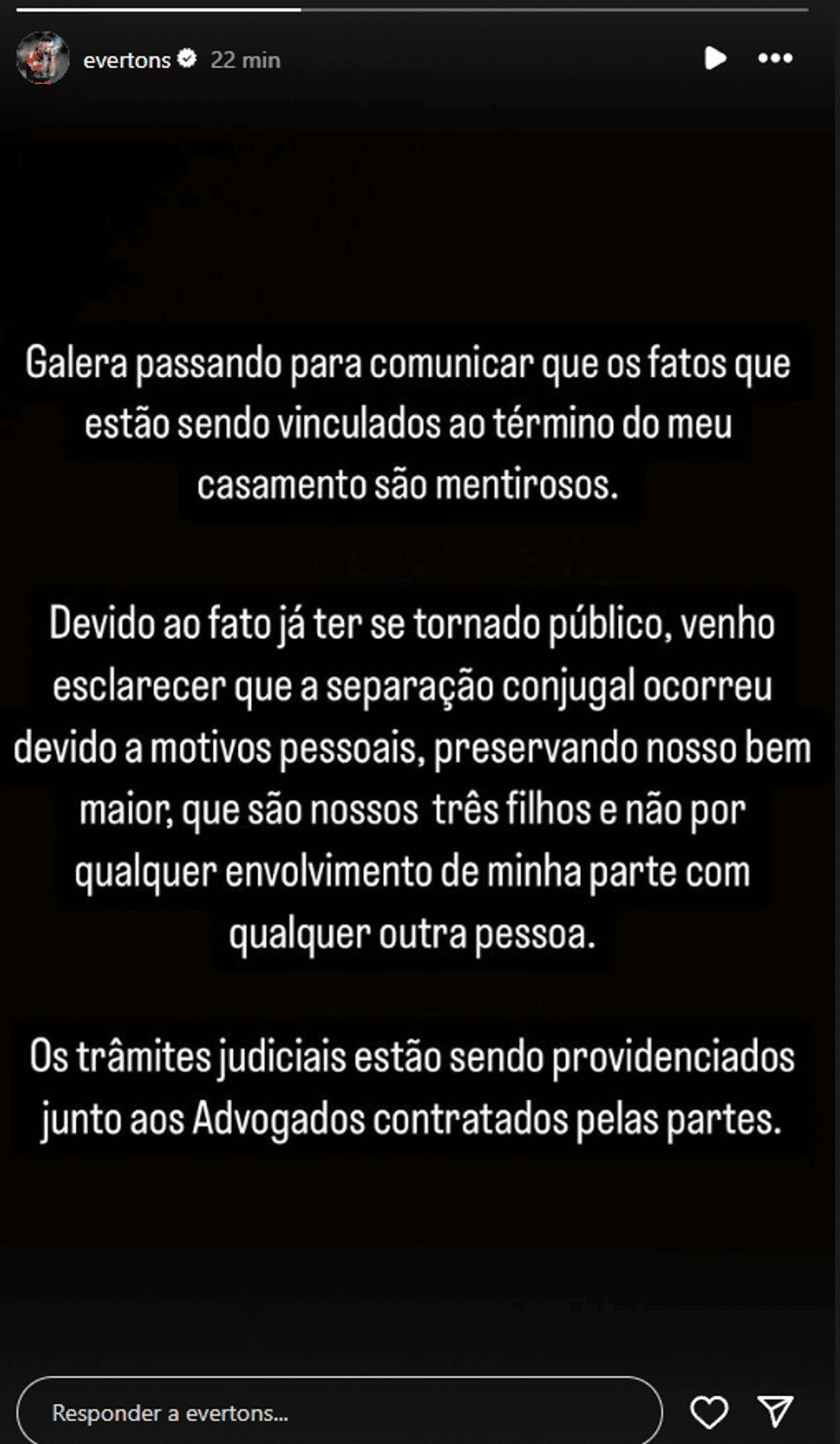 Recado de Cebolinha nas redes sociais