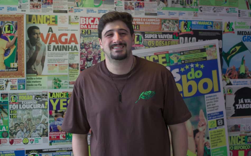 Influenciador Daniel Braune é o convidado do Lance! em 'A Coletiva'; assista